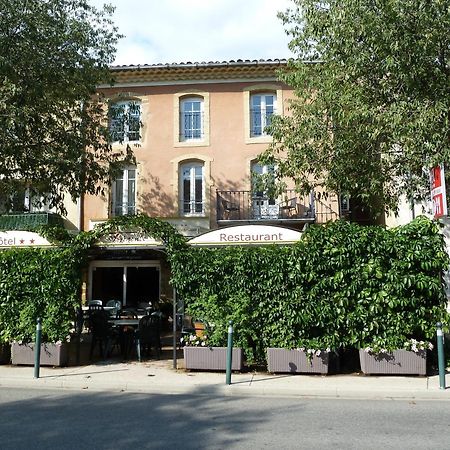 Logis Hotel Restaurant La Farigoule Sainte-Cécile-les-Vignes Εξωτερικό φωτογραφία