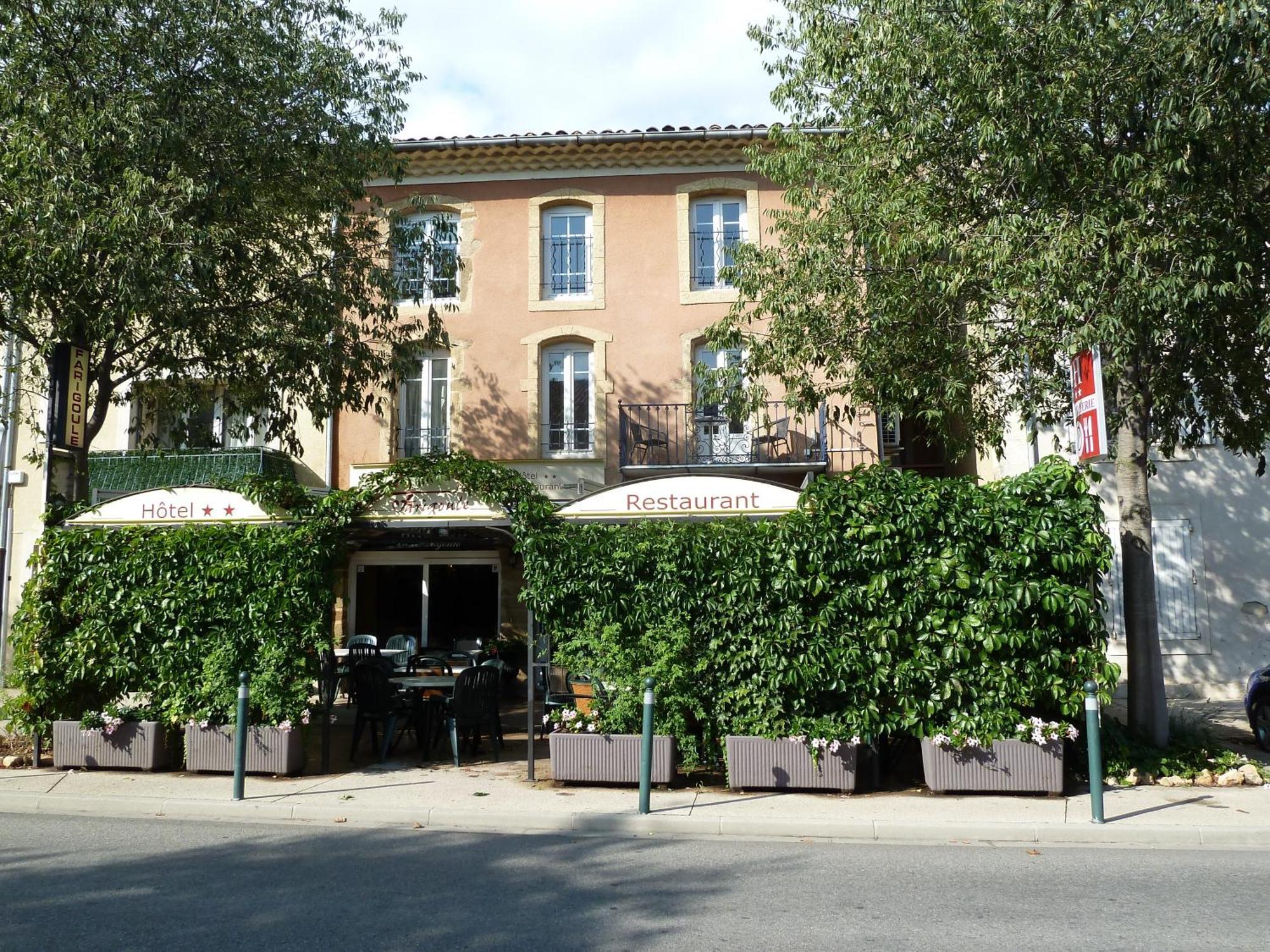 Logis Hotel Restaurant La Farigoule Sainte-Cécile-les-Vignes Εξωτερικό φωτογραφία